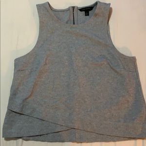 Banana Republic Gray Shell Top